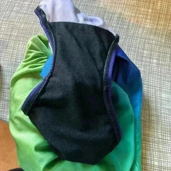 Longitude Swimsuit Size 8. Removable Halter. Built in cup bra - Picture 8 of 9